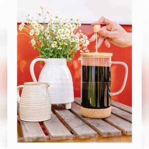 Jilly Box GROSCHE - MELBOURNE French Press - 1000 ml Glass W/ Cork Base